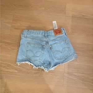 Levi's Women's Light Blue Jean Shorts